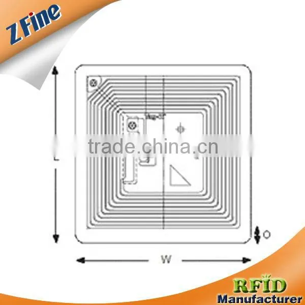 Rfid/NFC Label/Sticker/Tag 13.56mhz rfid adhesive label/13.56MHz RFID adhesive Label for Library Management