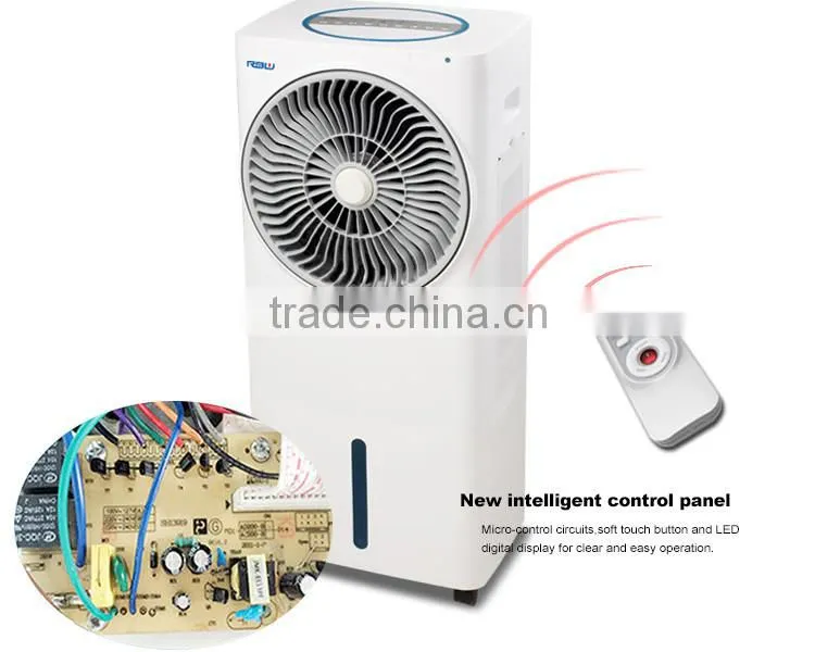 home application noiseless water fan air cooler portable for room