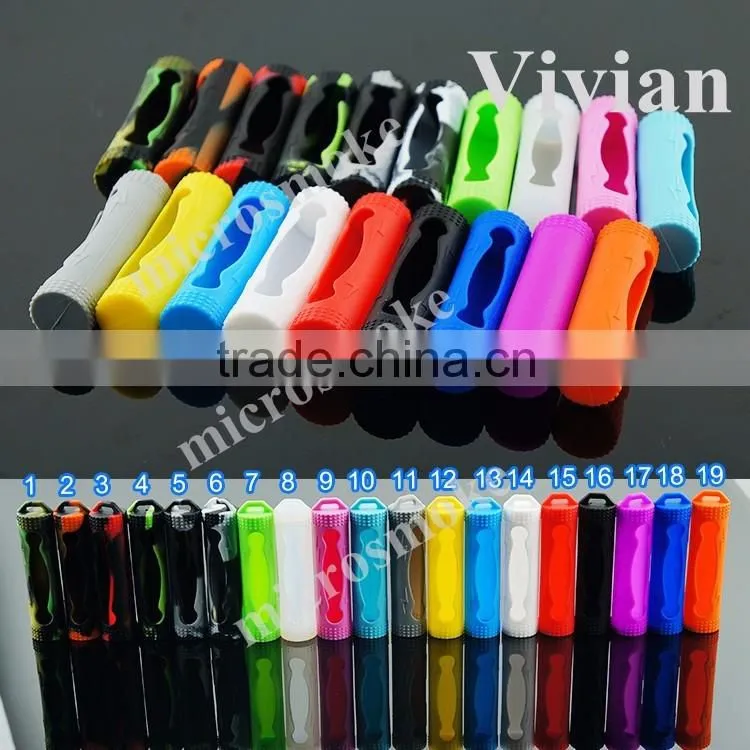 Popular USA li-ion 18650 battery case safe and protective silicone case for 18650 batteries