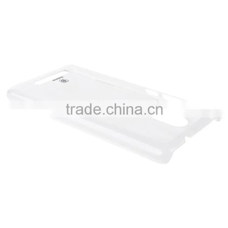 Baseus Sky Series Case for Xiaomi Rdmi Note 3 Clear Hard PC Rubber Back Case MT-5156