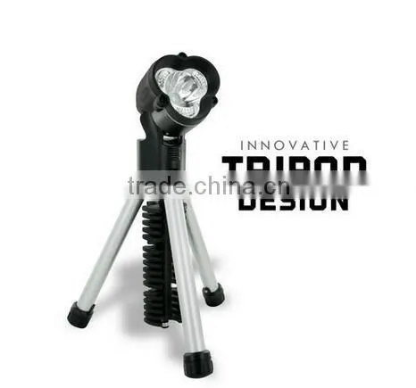 LED Tripod Multi-function Flashlight Worklight super bright with tripod