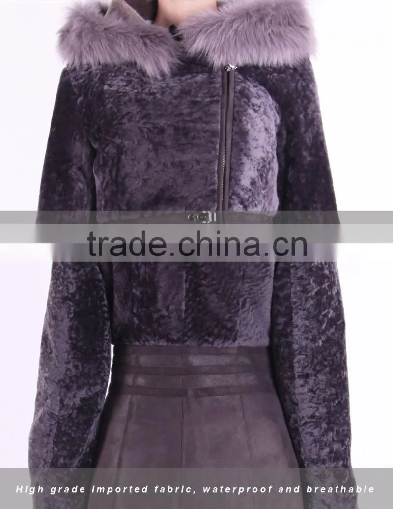 2016 New Design Winter Women Length Coachman Woolen Coat