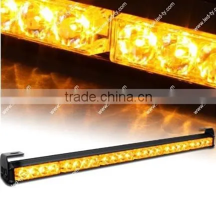 27" 24 LED Emergency Warning Traffic Advisor Vehicle Strobe Light Bar