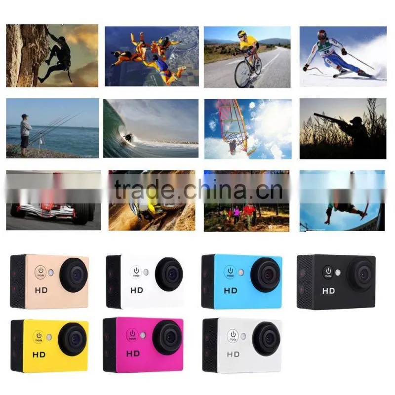 SJ4000 2.0 inch 30M Waterproof sports camera DV recorder Action Camera HD 1280*720P DVR H.264 Video Sports Camera DV-17