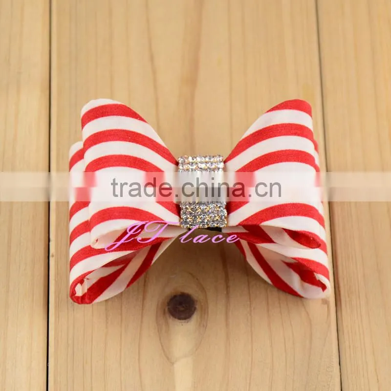Navy /White butterfly accessories- pale hair bow- large hair bow - holiday hair bow decorate