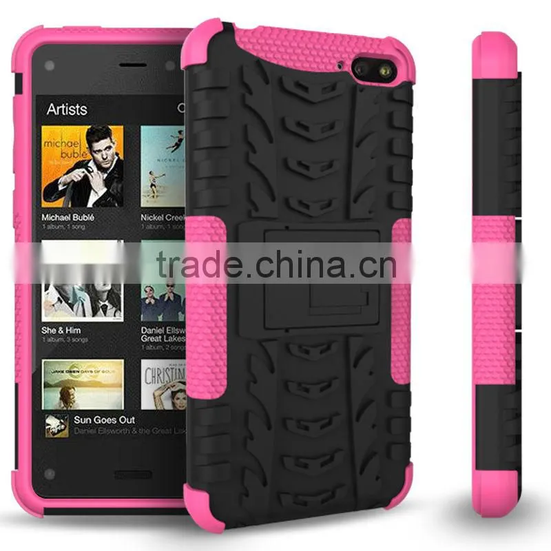 2in1 pc+silicone smart phone case for Amazon Fire Phone