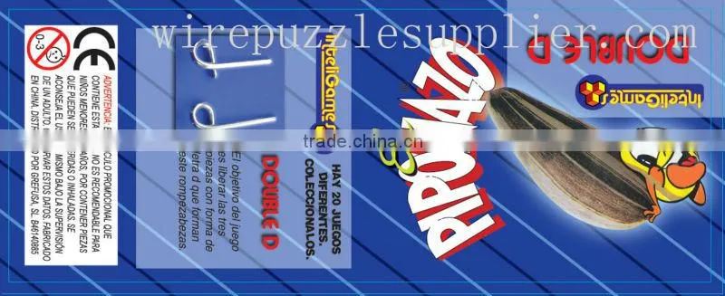 Brain Teasers China - metal educational toys EN 71 Passed