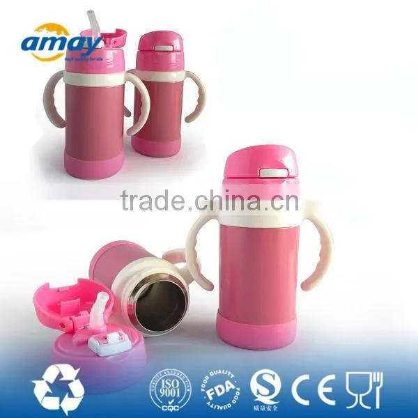 Double wall Vacuum baby feeding bottle