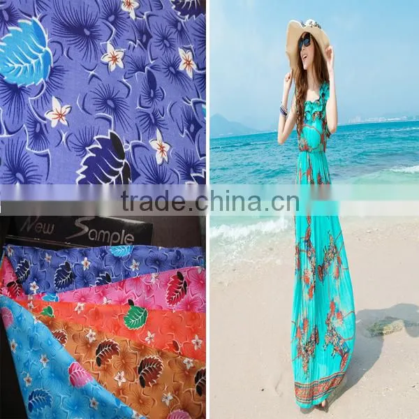 wholesale soft and fashion 100% printed rayon fabric