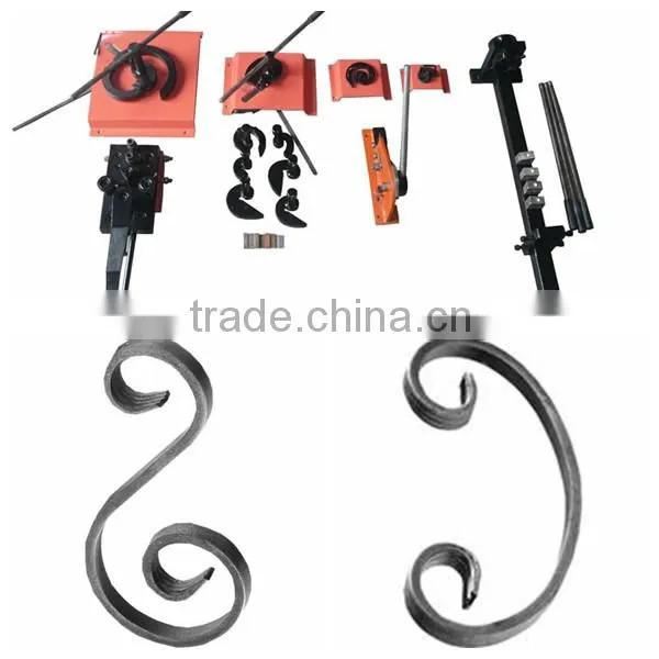 multifunctional wrought iron bending hand tool, iron craft equipment
