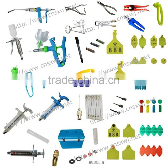 Metal Syringe Animal Medicine Automatic Injection Veterinary Injection Syringe WJ302