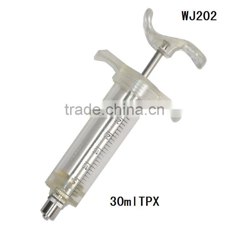 WJ202 Unadjustable TPX Plastic Steel Syringe