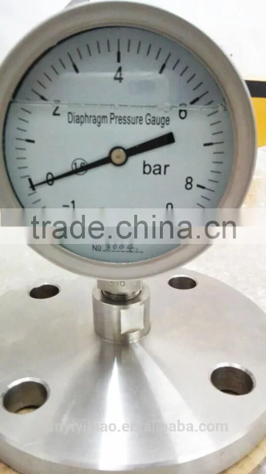 stainless steel oil pressure gauge