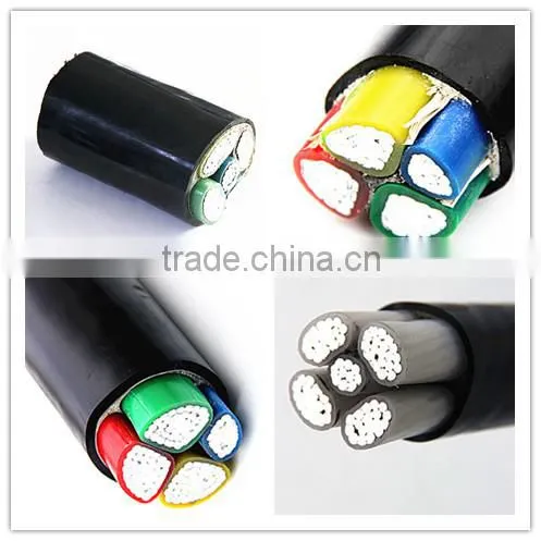 0.6/1KV high quality3*150mm+1 aluminum core power cable NA2XY