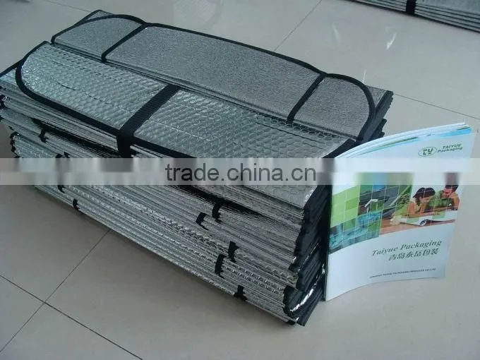 bubble front car sun shade