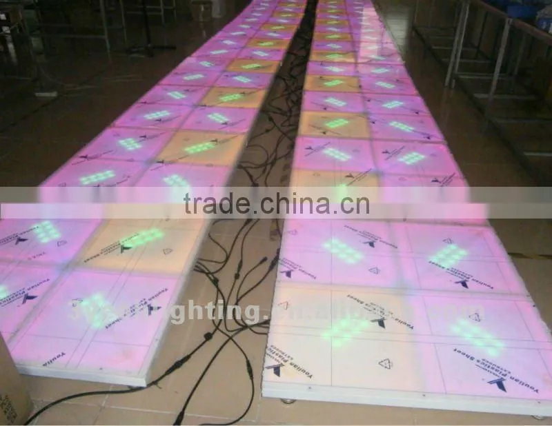 Hot selling 100x100cm Rgb Color Led Video Floor Screens Led Dance Floor