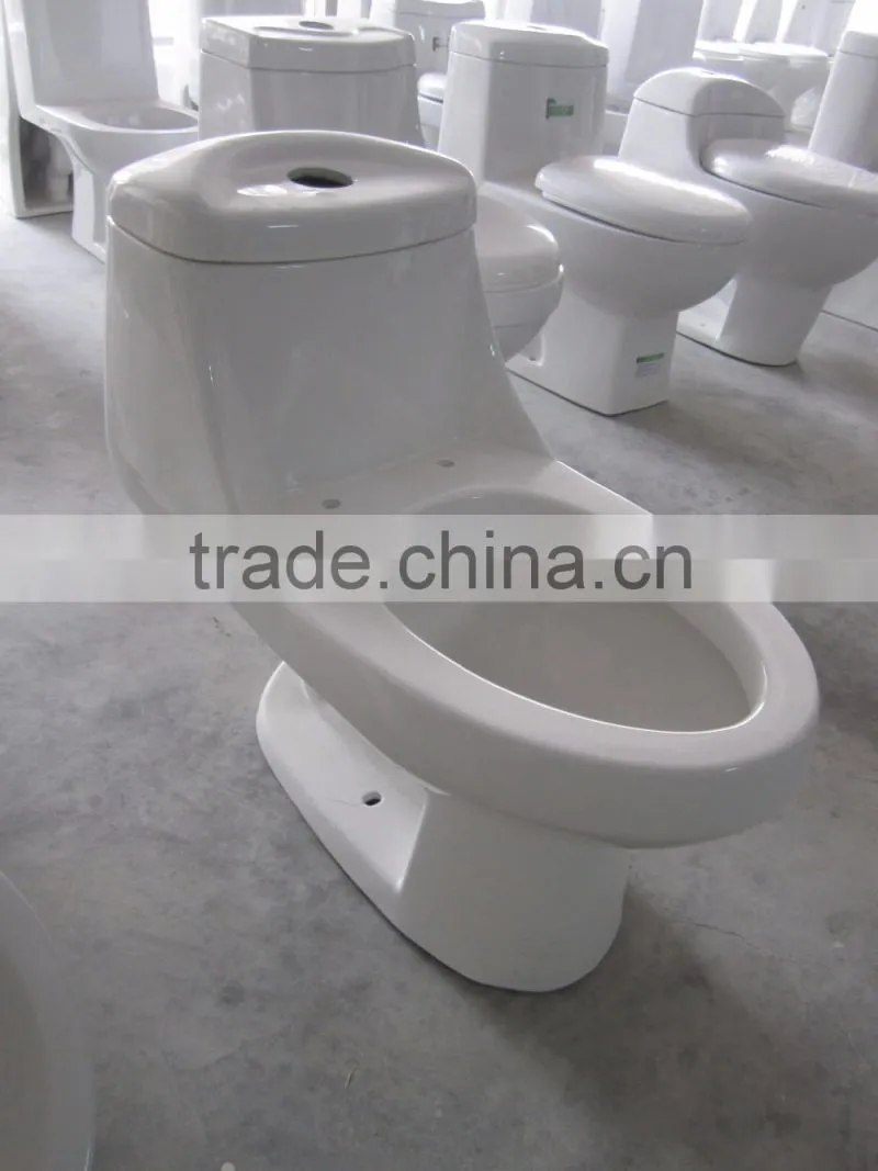 Sanitary Ware Importers ,White Siphonic Floor Mounted ,Chaozhou One Piece Toilet