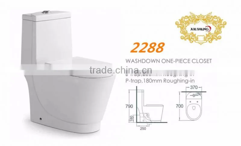 Fashion Bathroom Design water saving One Piece Toilet