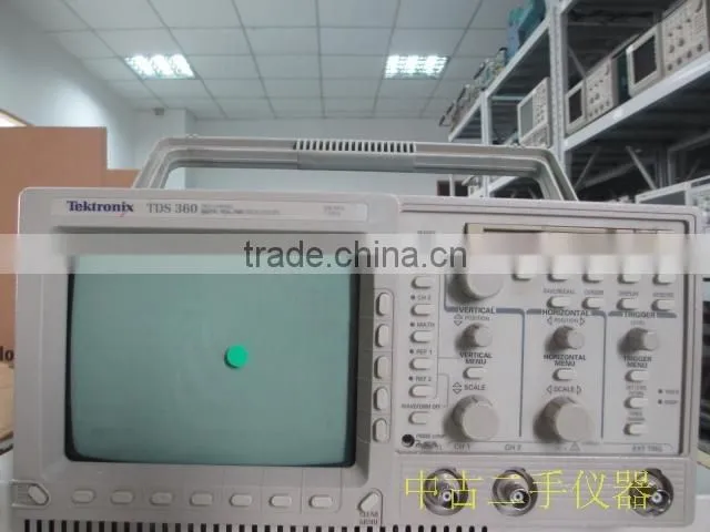 Tektronix TDS360 Digital Oscilloscope: 2 Channels, 200 MHz