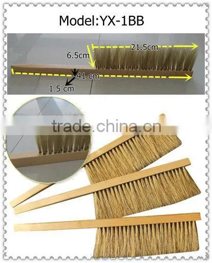 beekeeping Wood Handle Double Row Bee Brush