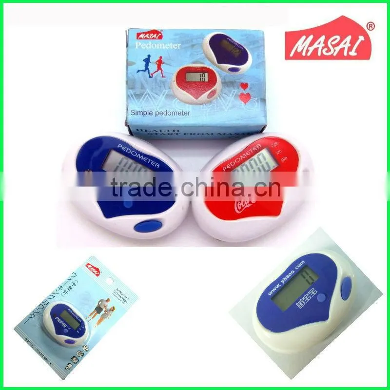 Pedometer with Calorie/ Body Healthy Pedometer Heart Shape
