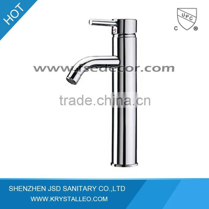 CUPC Standard High Bathroom Brass Faucet
