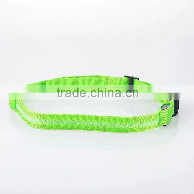 Fashion outdoor led waist belt sport physical therapy waist belt losing weight waist belt