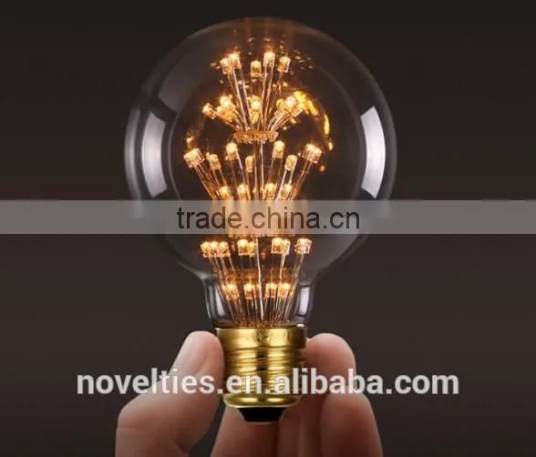 Antique Retro Vintage LED Edison Light Bulb E27 220V 3W Incandescent Light Bulbs