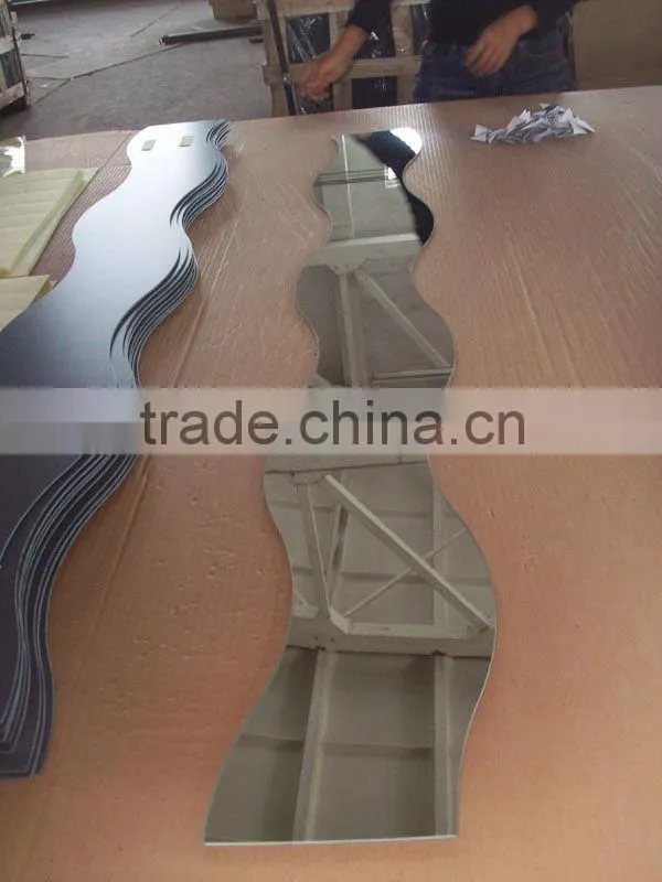Double Coated and Italy FENZI Paint Deep Processing Decorative Mirror