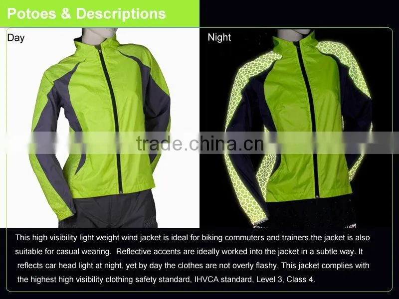 Women's Safety Weather Shield Jacket hi viz Clothing