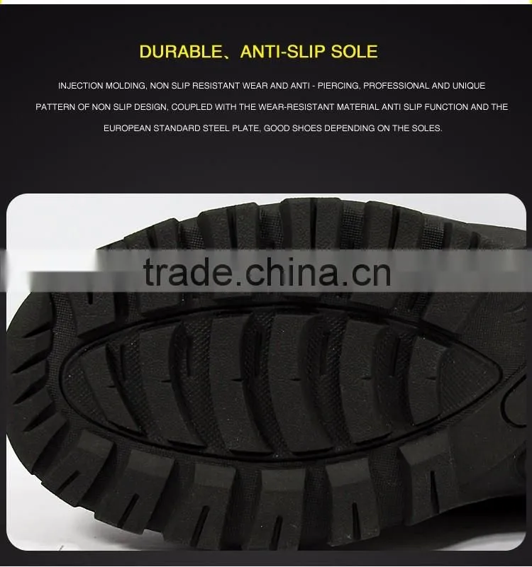 Good price mid cut waterproof brand safety shoes
