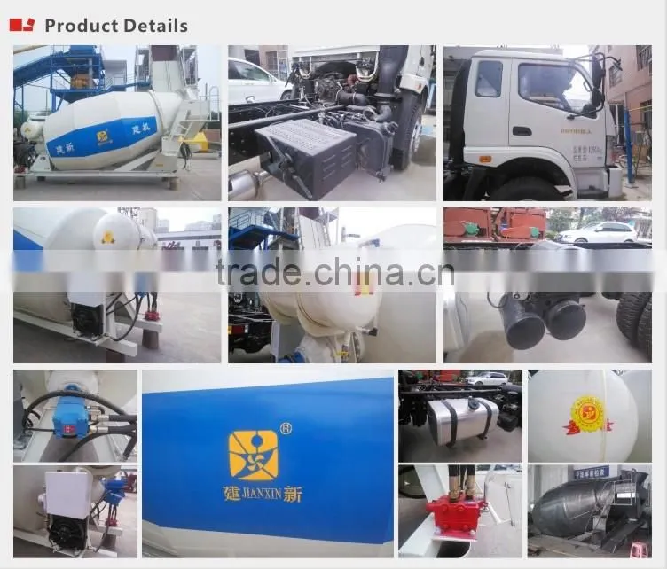 Chinese hot sale High efficiency new machine credit worthy energy saving electric concrete mixer truck price