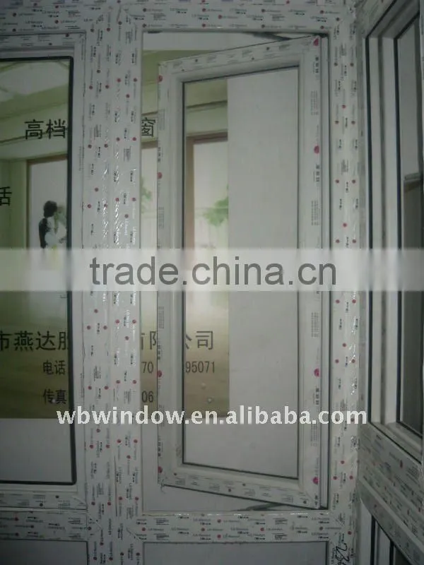 Hot sale fashionable new style PVC single single-panel casement windows