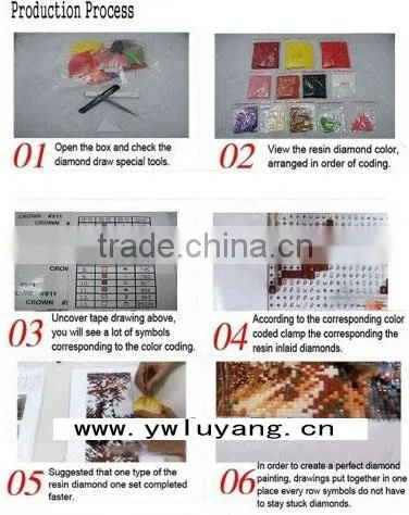 2014 diy diamond painting Thailand princess