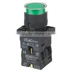 GB2-EW3365 CNGAD GB2 series green Illuminated with Neon Lamp button switch