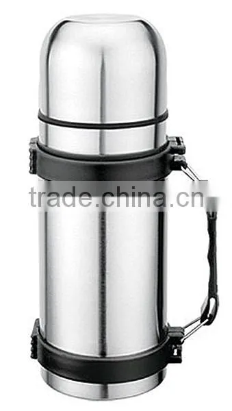 2014 hot sale double wall stainless steel travel coffee pot with handle 500ML 750ML 1000ML