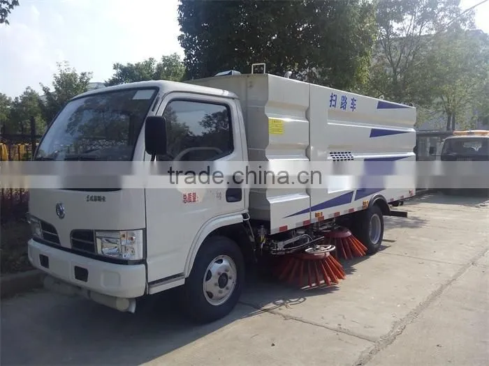 Made in China Euro 2 New small road sweeper truck for sale