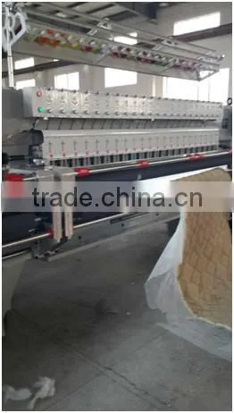 2015 New! Double Roller quilting embroidery machine price