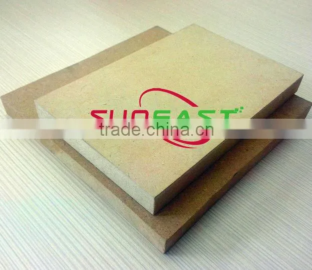 Furniture used high quality plain and melamine MDF with competitive price