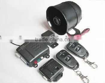 2 Buttons Plastic Transmitter One Way car alarm system, car anti-stolen unit, doom light output, security alarm system,