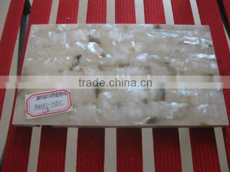 Natural mother of pearl sea shell wall tile