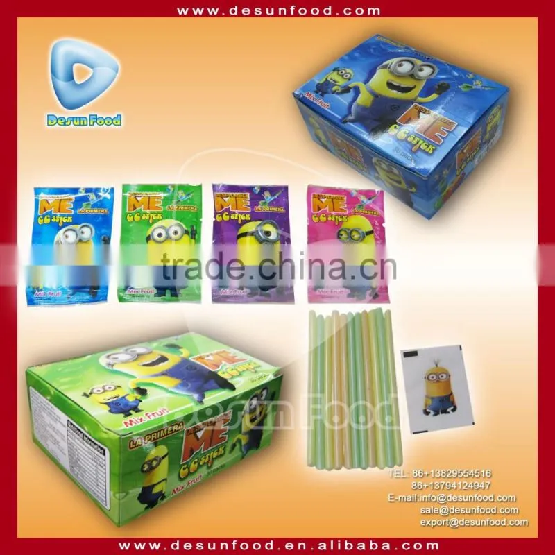 cc stick with tattoo candy cc stick in cartoon box