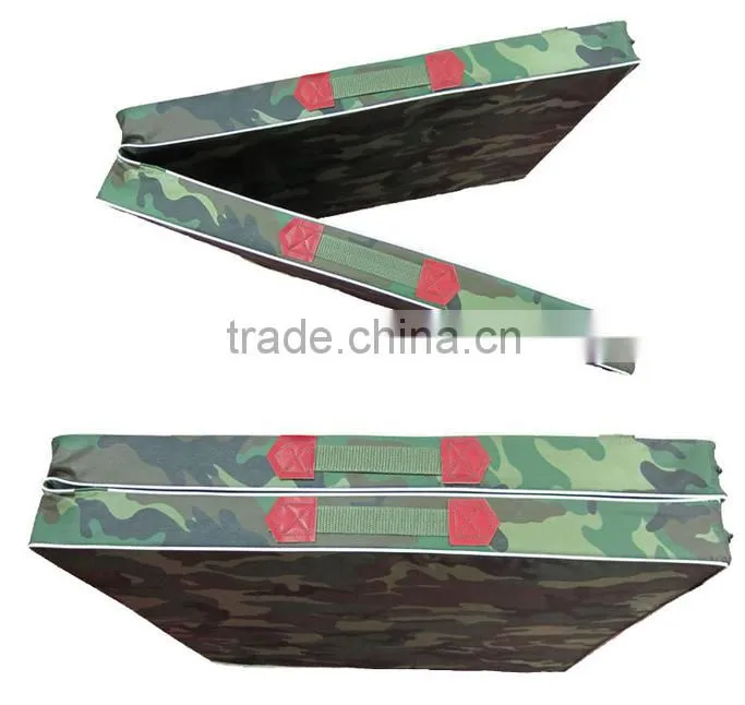 Gymnastics exercise mat