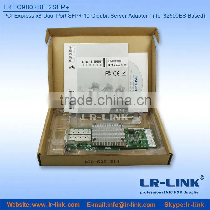 Intel 82599ES Chip PCI-E x8 2 SFP+ 10Gbps Dual Port iPCI-Express 10GB NIC Card