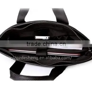 Promotional mens genuine leather bag