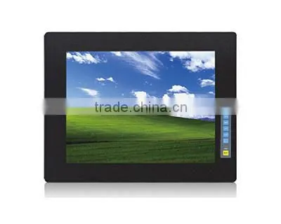 17"Panel mount/Rugged/Embedded lcd touch monitor