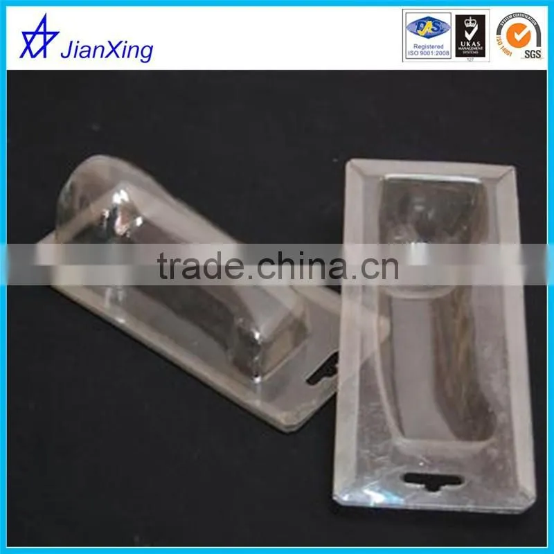 clear electronic clamshell box