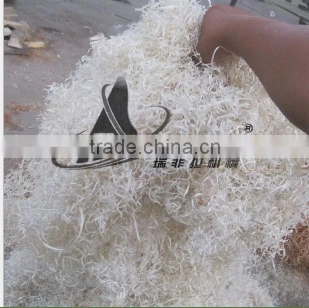 Hot sale wood wool processing machine with 500kg/ day output