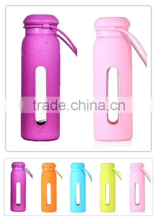 8oz 12oz 16oz custom Reusable Plastic Tritan classic coffee tumbler travel mugs water cups with Silicon sleeve and lid