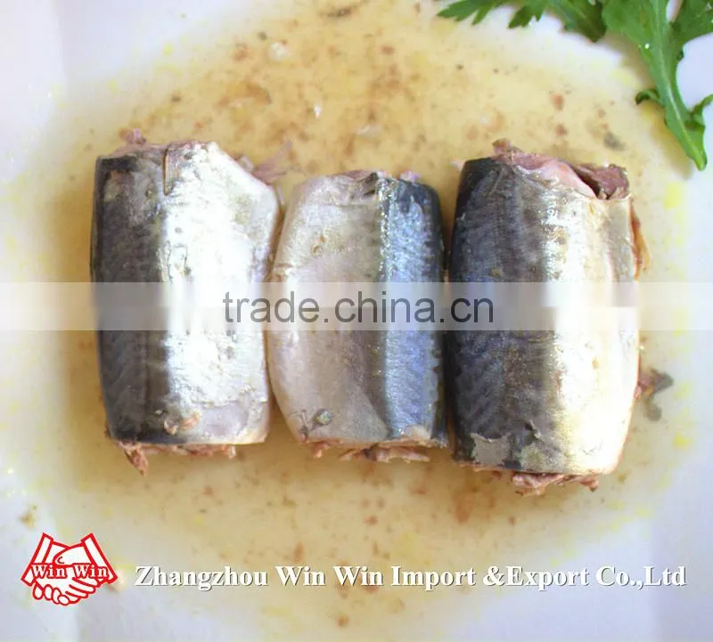 manufacturer canned jack mackerel in natural oil for Chile